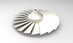Turbine Blade Drawing Test