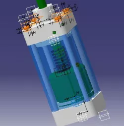Verin hydrolique 