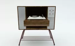 Vintage Record Player 3D model