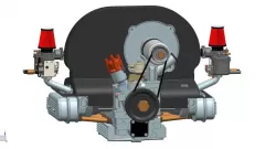 VW Engine Solid Engine with Components