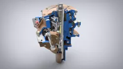 Worm-screw gear (lifting mechanism)