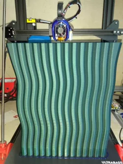 3D printed vase mode waste bin/container/box