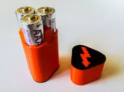 3xAAA battery holder for headlamp