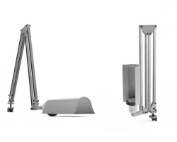 Articulating LED lamp | Arm lamp, camera, microphone