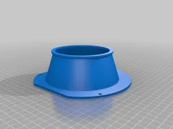 Bathroom Fan to 4" Duct Adapter