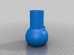 STL file Beaker Bong Keychain 🗝️・Model to download and 3D print