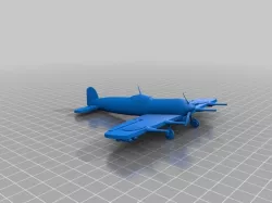 British Hawker Typhoon Plane