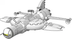Captain Future - Starship Lightning - updated