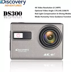 Car mount casing for Discovery Adventures DS300 action cam