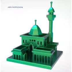 Castle of world miniature
