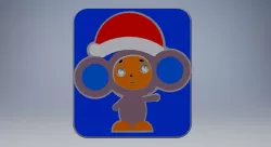 cheburashka cookie cutter
