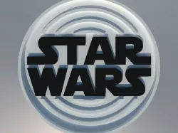 Coasters Star Wars, has 100 mm in diameter. Dual print