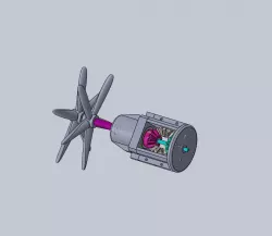 Coaxial Gearbox for RC applications