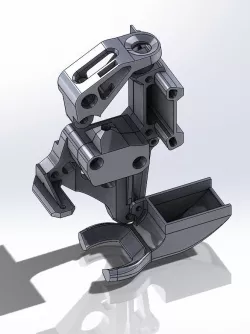 Compact V6 Volcano Extruder for Formbot Raptor
