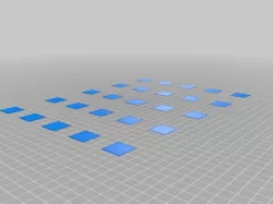 CR-10 mini Bed Leveling Squares