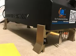 CR10S Control Box Legs w/ mSD, Allen Wrench Slots