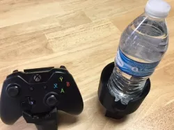 Cup Holder & Controller Holder Compatible with Conquer Racing Simulator Seat