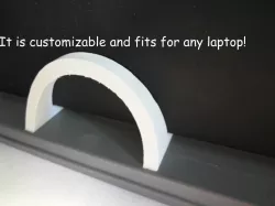 Custmizable elegant laptop stand