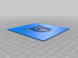 Decepticon Logo Stencil