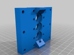 (Defunct) Piper 2 Bearing-less X Gantry (PTFE Sliders) - 8mm and 12mm rods versions