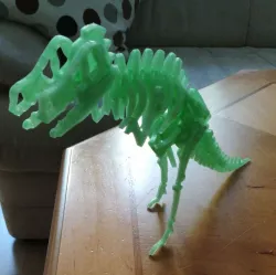 Dino Puzzle by jason51873 new assembled for larger printing