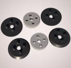 Easy to Print GT2 Timing Belt Pulley