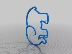 Elephant outline