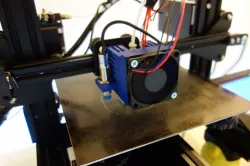 Ender 3 60x60 fan mount with ABL probe