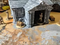 Fantasy Wargame Terrain - Necromancer Mausoleum/Crypt