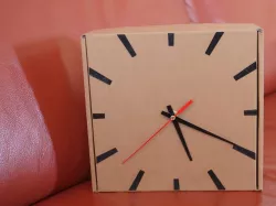 Filament Box Clock