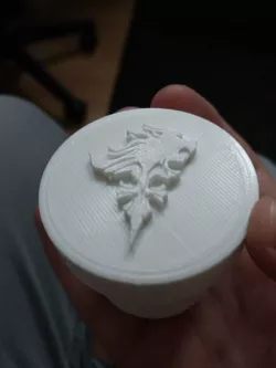 Final Fantasy 8 Squall Leonhart Symbol Stamp