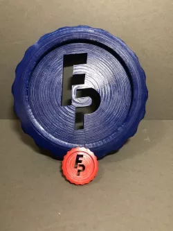 Flaming Prints Maker Coin