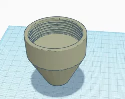 Fleshlight (flapjack) to 8mm Adapter