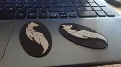 Fox keychain