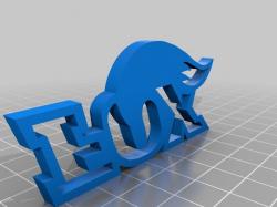 Fox Racing Stl racing fox logo 3d models 【 STLFinder