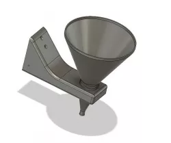 Funnel with holder