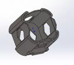 gopro runcam mount tyro99 purple japalura