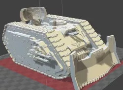 Hermetika Pattern Heavy Command Tank (30k/40k proxy) 