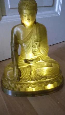 holed Hires Buddha (fixed casting marks on Thailand Buddha by stronghero)