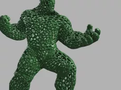 HULK 3D : VORONOI !