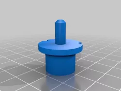Improved bobbin holder for thread spools