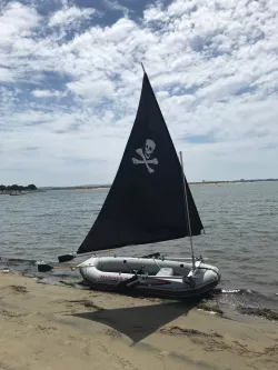 Inflatable Pirate Sailboat