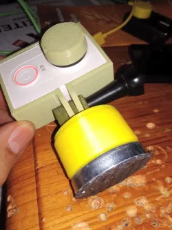 Magnetic GoPro etc. mount