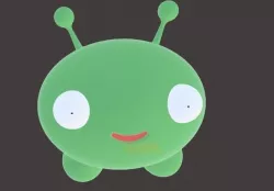 Mooncake (FINAL SPACE) No Supports needed