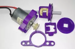 Motor RF-370  mount for Lego Technic & variator