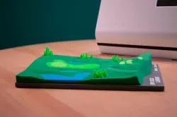 Multi-Color Golf Course ("Splice Links")