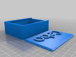 My Customized Round Box with Lid Cabo