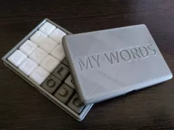 My words dice game (english)