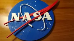 NASA LOGO BADGE 3D