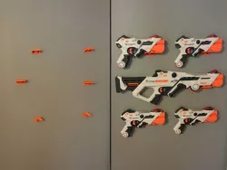 Nerf Laser Ops Wall Mounts